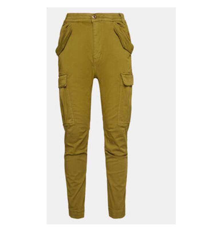 Мъжки панталони -  303863234 - Памук - Зелен - Зелен ALPHA INDUSTRIES