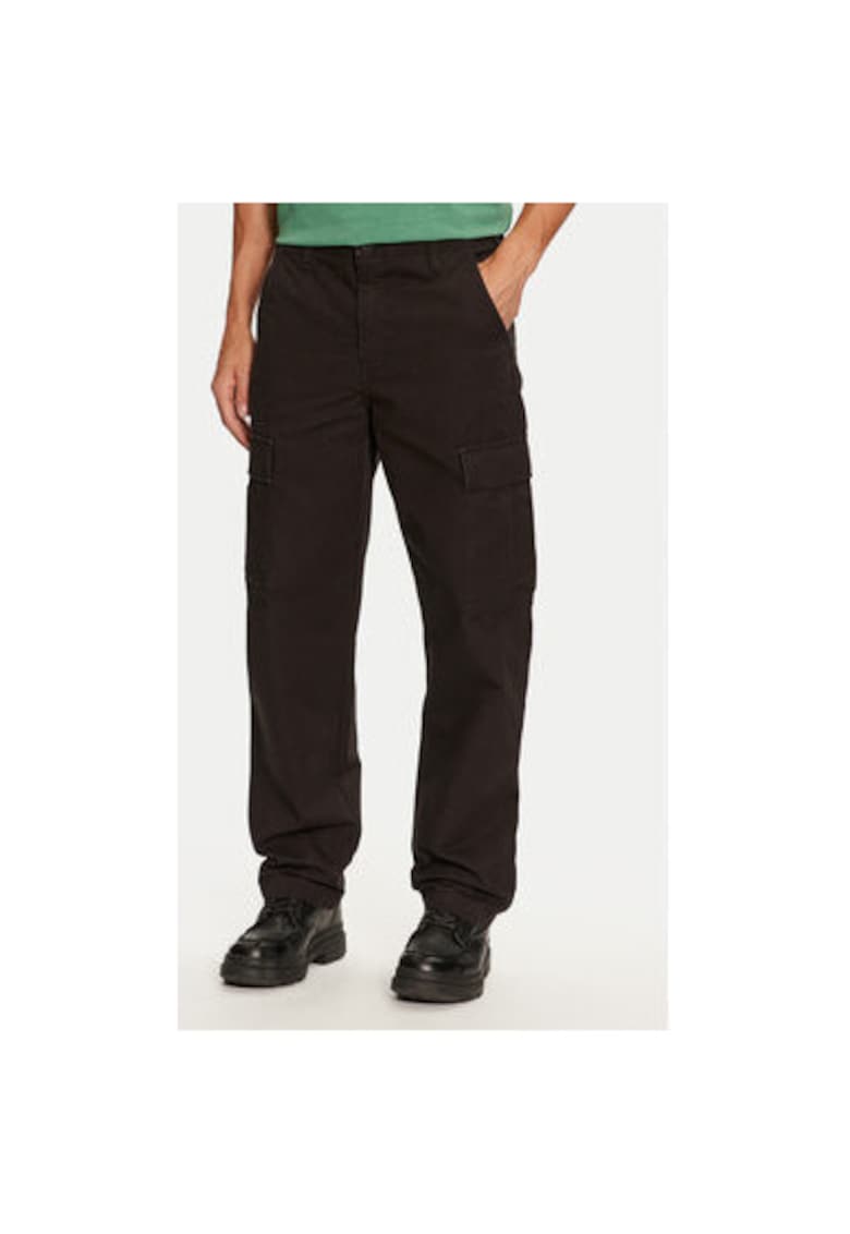 Мъжки панталони - 304236891 - Памук - Черен - Черен Levis