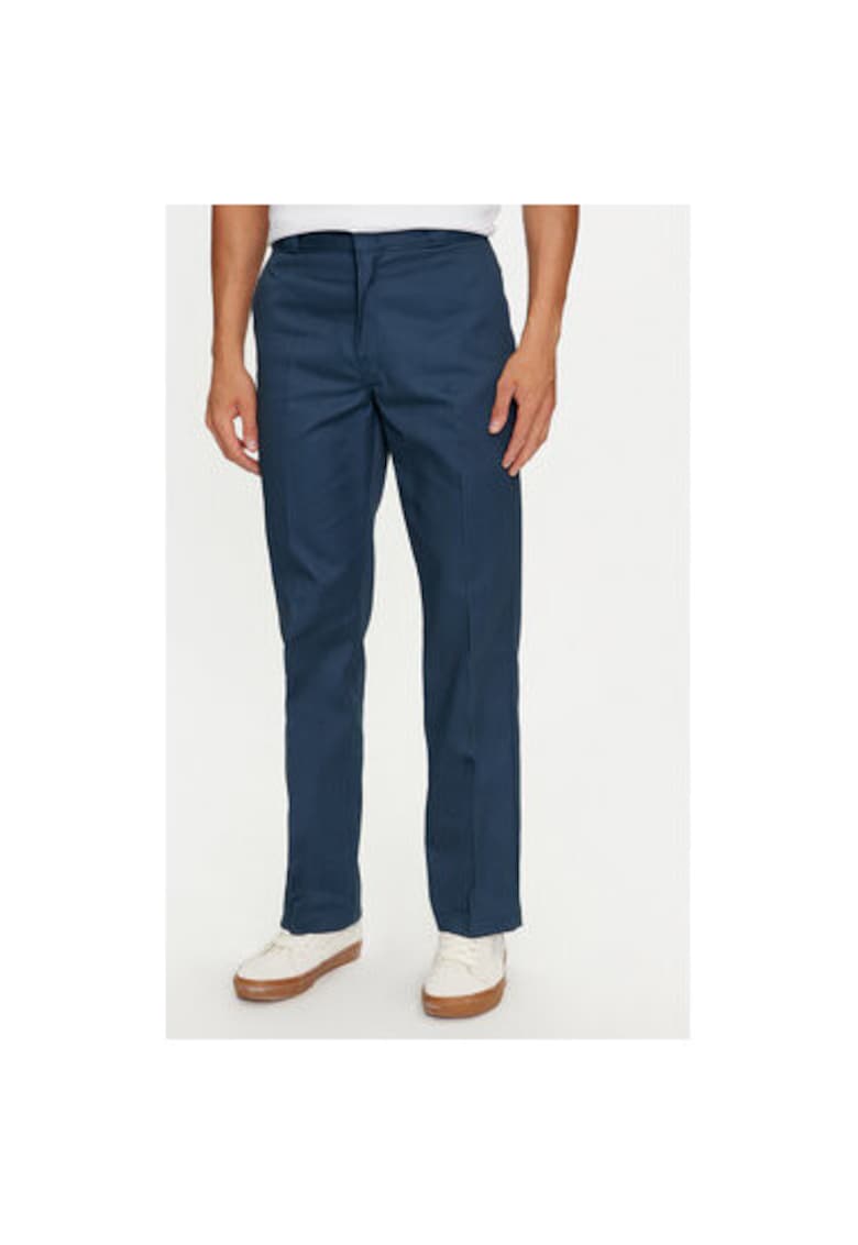 Мъжки панталони - 304439834 - Полиестер/Памук - Син - Син Dickies