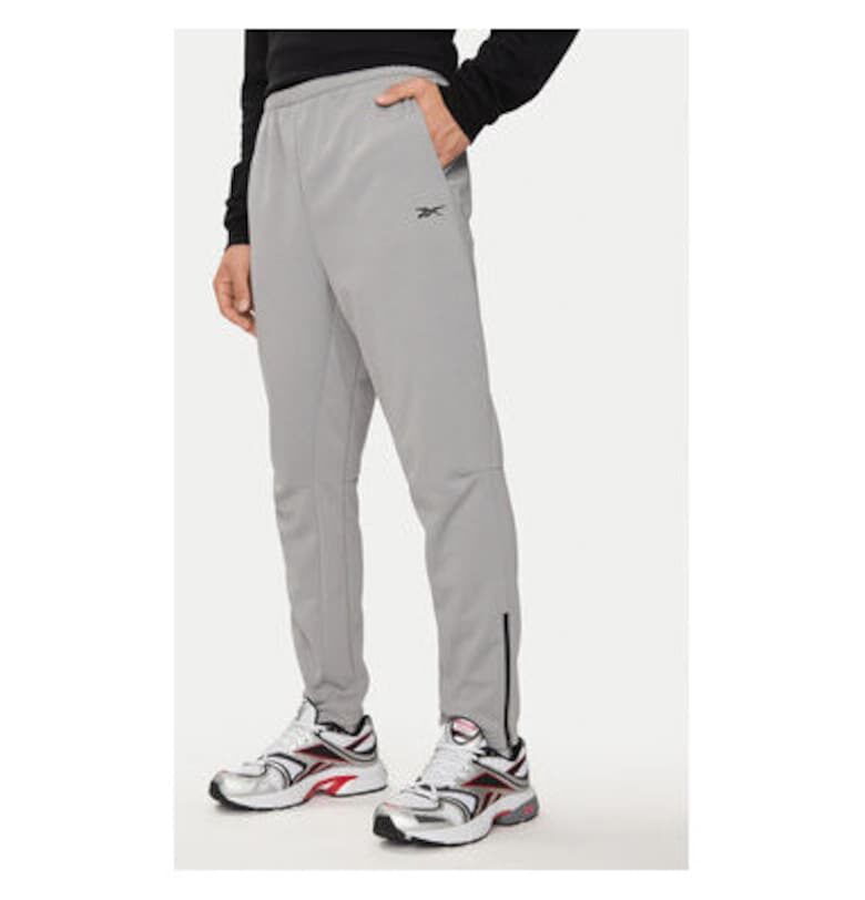 Мъжки панталони -  304552472 - Полиестер - Сив - Сив Reebok