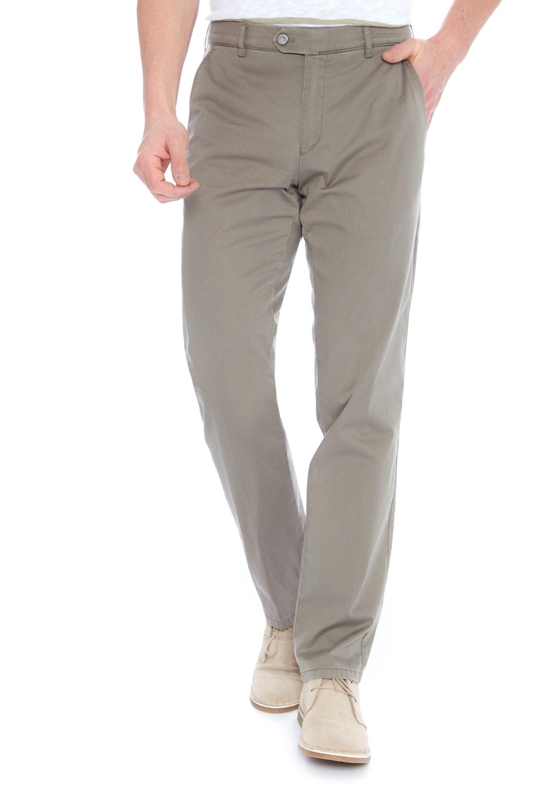 Мъжки панталони - Eton - Кафяв W Wegener