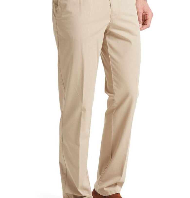 Мъжки панталон -  Monza 5401 - бежов - ниска талия Meyer