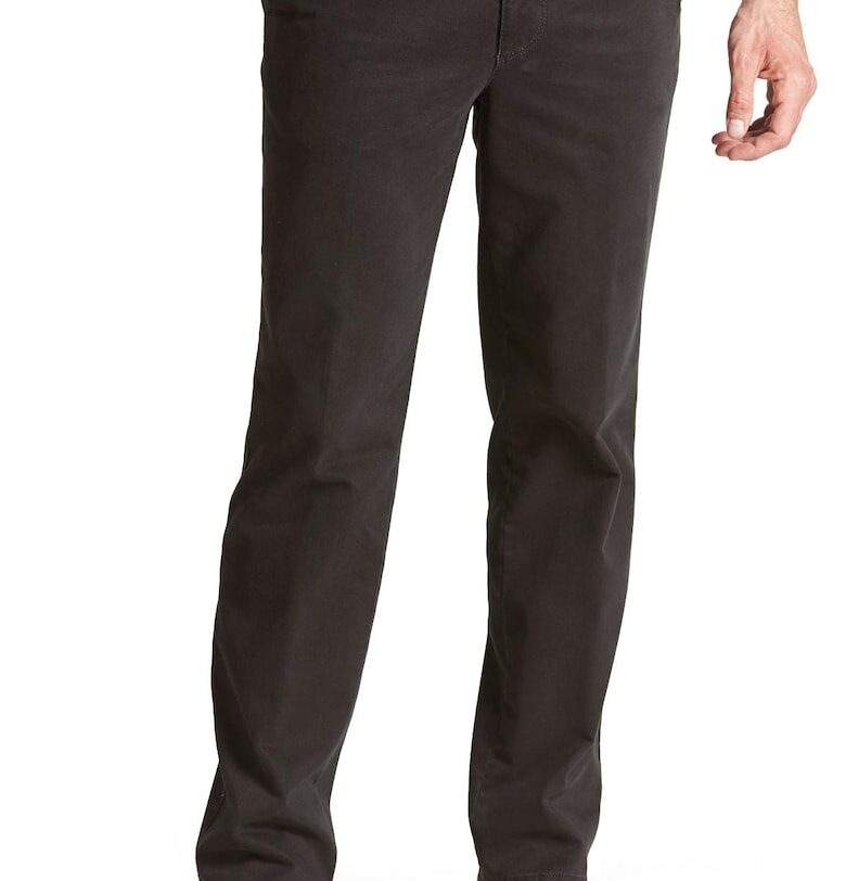 Мъжки панталони  Monza 6446 Черни - ниска талия Meyer