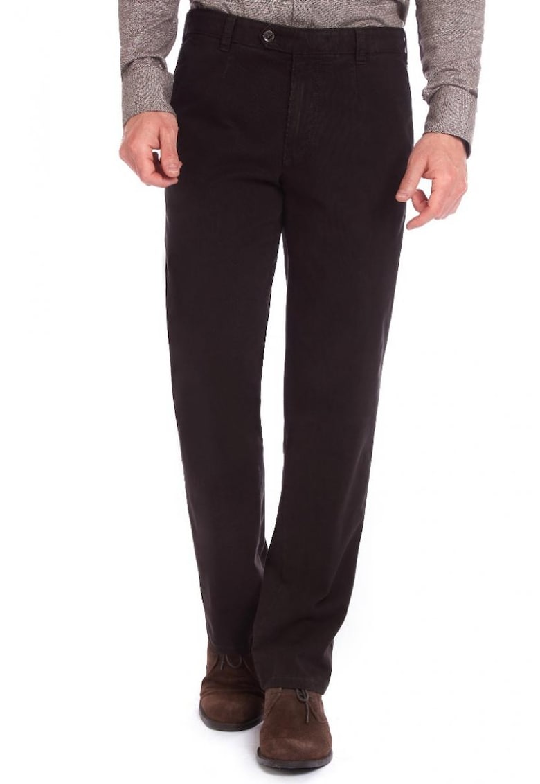 Мъжки панталони - Monza 6455 - кафяв - Кафяв Meyer