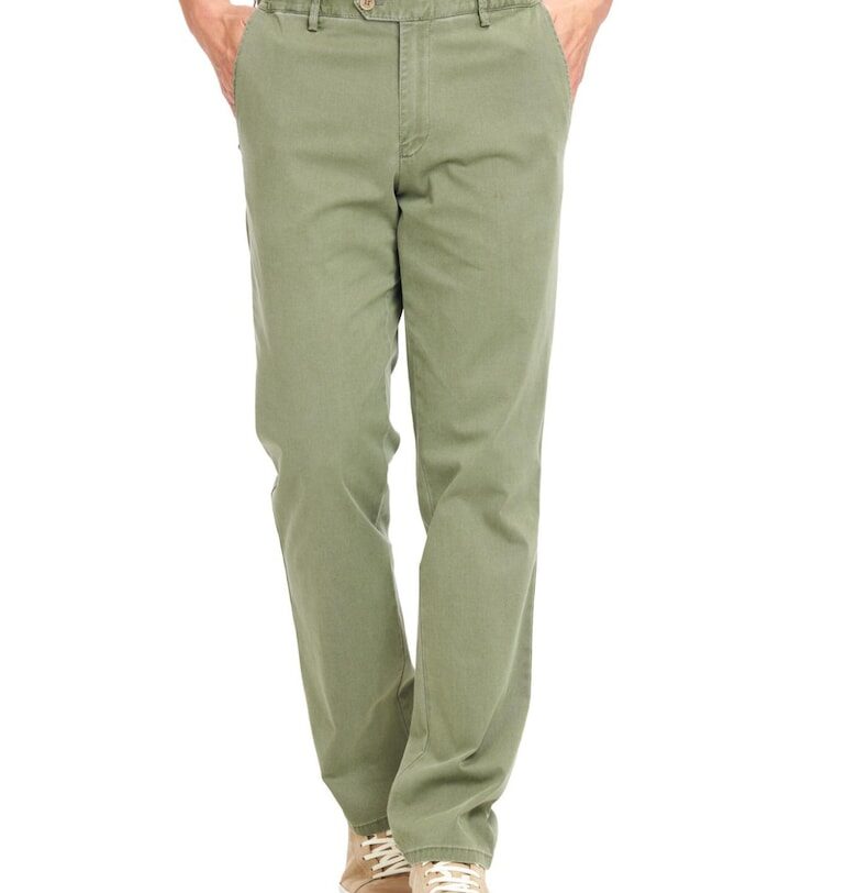 Мъжки панталони  Oslo 5433 зелени - Зелен Meyer