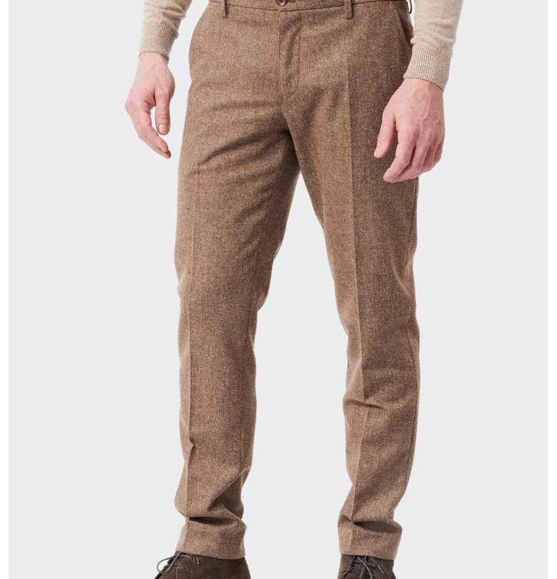 Мъжки панталони  Reno 63934 - Кафяв W Wegener