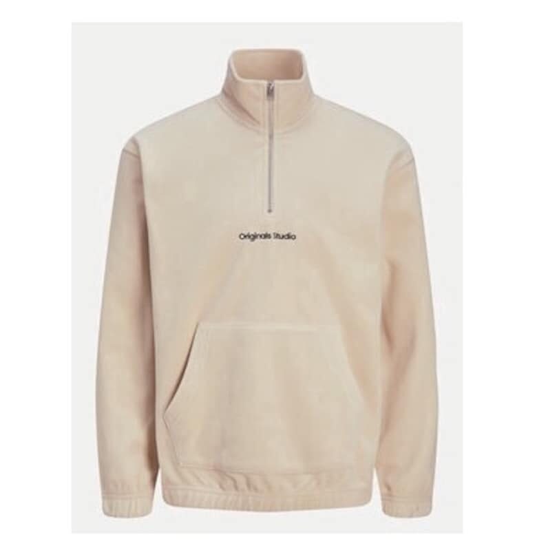 Мъжки полар -  304516962 - Полиестер - Бежов - Бежов Jack and Jones