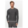 Мъжки пуловер -  303388478 - Вълна/Памук - 2XL INTL - Черен BOSS