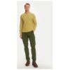Мъжки пуловер - 304464539 - Памук - Жълт - Жълт Mustang