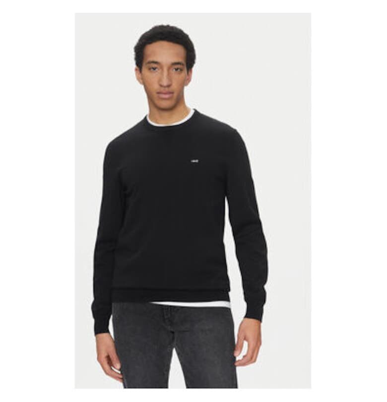 Мъжки пуловер -  304698361 - Памук - Черен - Черен Levis