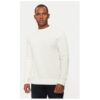 Мъжки пуловер - 304798405 - Памук - Бял - Бял Bugatti