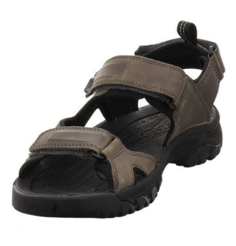 Мъжки сандали Targhee III -  кожа набук - сиво Keen