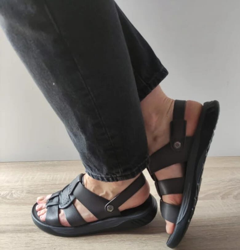 Мъжки сандали  Y5011S Сиви Mels