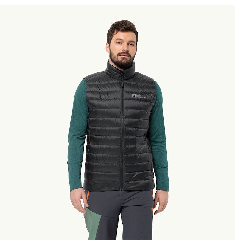 Мъжки спортен елек  Синтетичен - Черен - Черен Jack Wolfskin