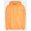 Мъжки спортен суичър -  861896 - оранжев - памук ALPHA INDUSTRIES