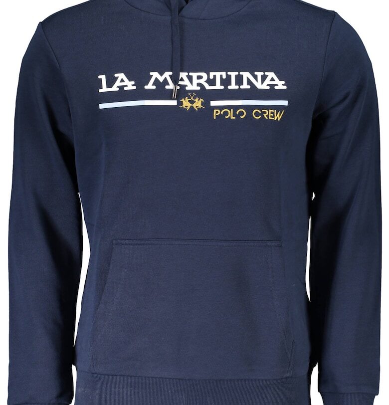 Мъжки спортен суичър  XMF311 - Тъмносин LA MARTINA