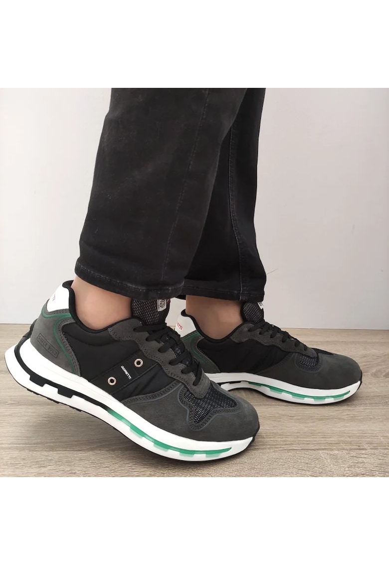 Мъжки спортни обувки 30160 черни със сиво - черно GORETTI