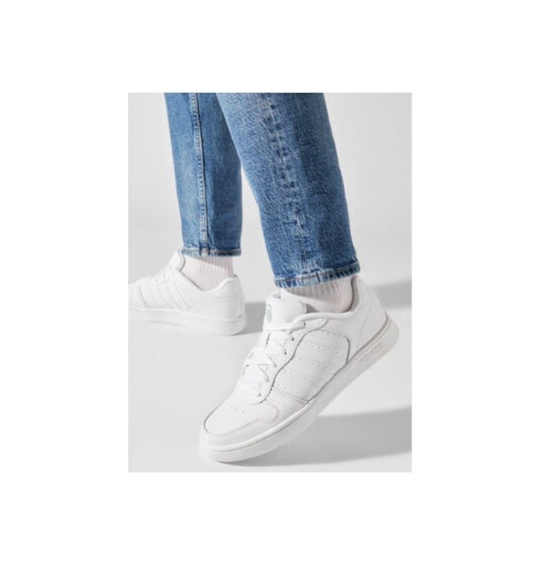 Мъжки спортни обувки  303588625 - Естествена кожа - Бели K Swiss