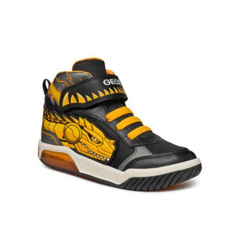 Мъжки спортни обувки  304070273 - Екокожа - 38 EU - Черни Geox