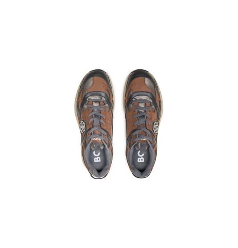 Мъжки спортни обувки  304261923 - Текстил - Кафяв BOSS