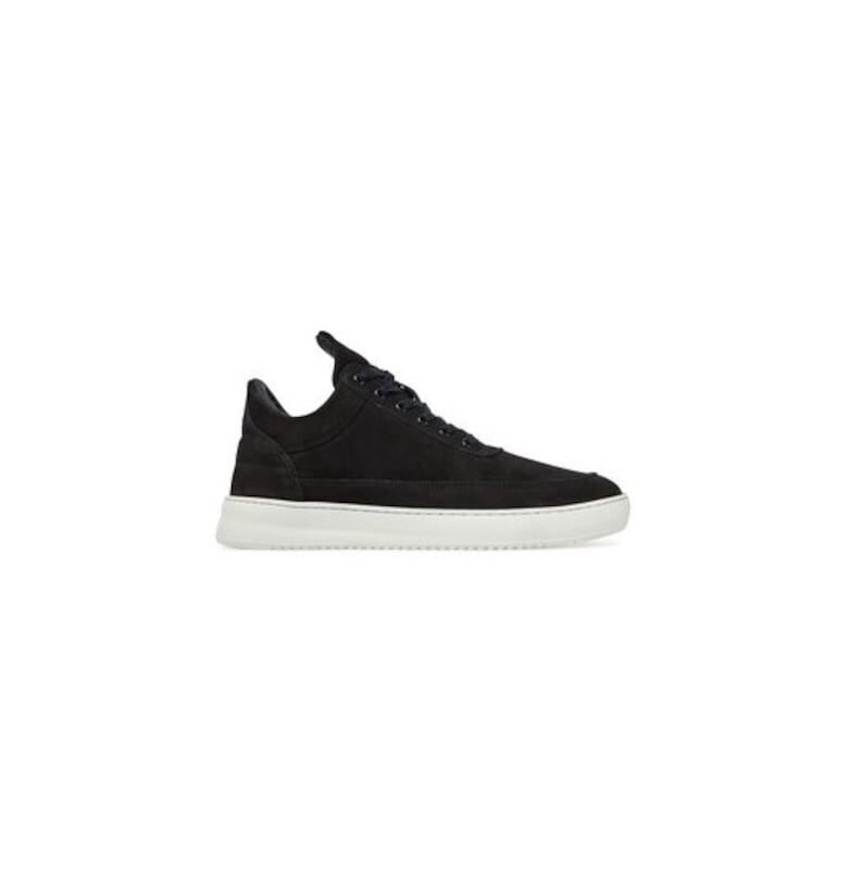 Мъжки спортни обувки  305042026 - Естествена кожа - Черен FILLING PIECES