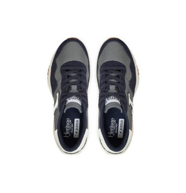 Мъжки спортни обувки - C367S2517 -  Текстил - 46 EU - Тъмносин/Сив Joma