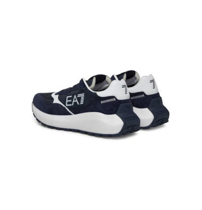 Мъжки спортни обувки  Emporio Armani - X8X186 XK401 - Текстил - Тъмносин EA7