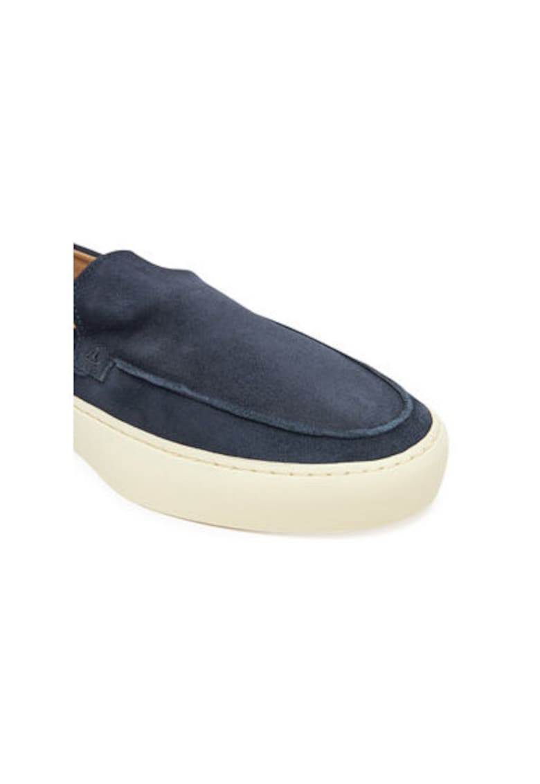 Мъжки спортни обувки - GMZ6T .000.C0002L - Естествена кожа - Тъмносин Replay