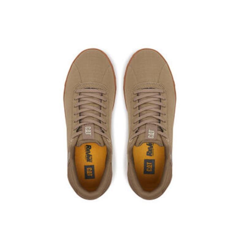 Мъжки спортни обувки  P726265 - Текстил - Бежов Caterpillar