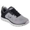 Мъжки спортни обувки TRACK BROADER 232698 GREY/BLACK Skechers