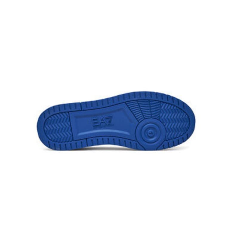 Мъжки спортни обувки - X8X234 XK422 -  Emporio Armani - Естествена кожа - Бял EA7