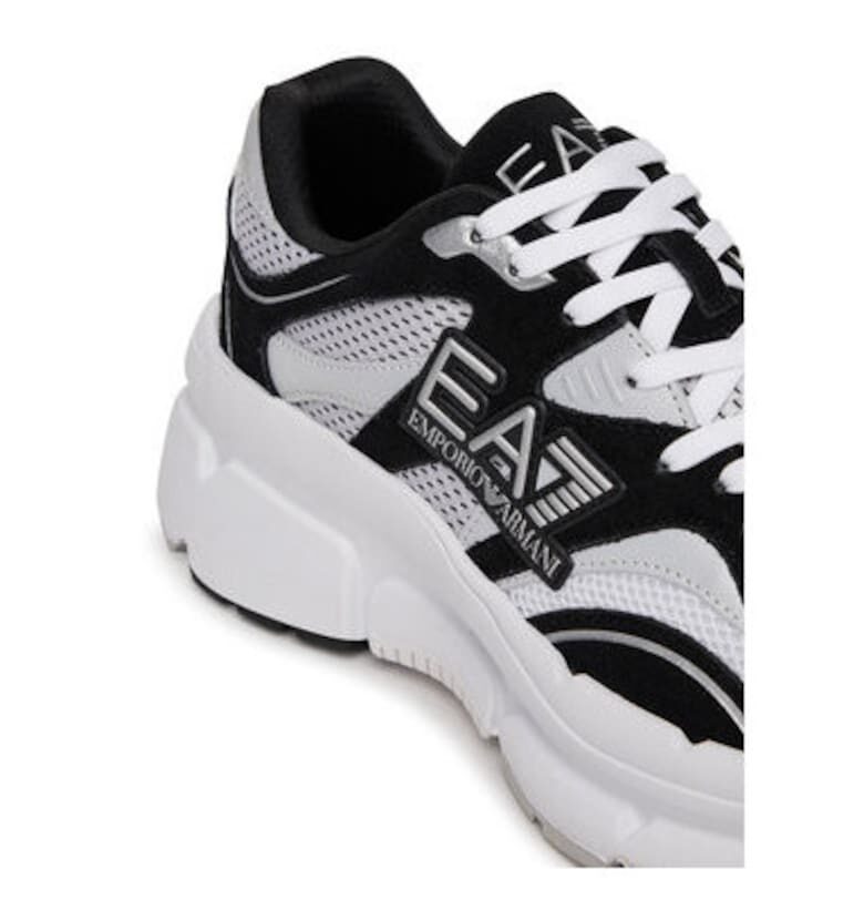 Мъжки спортни обувки - X8X237 XK425 -  Emporio Armani - Текстил - Бели EA7