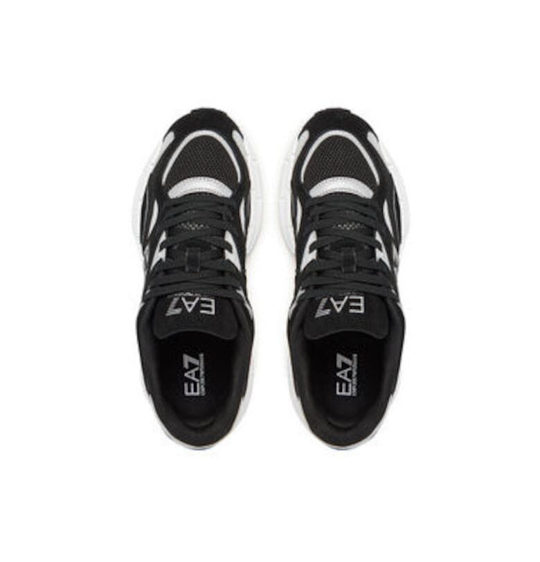 Мъжки спортни обувки - X8X237 XK425 -  Emporio Armani - Текстил - Черен EA7