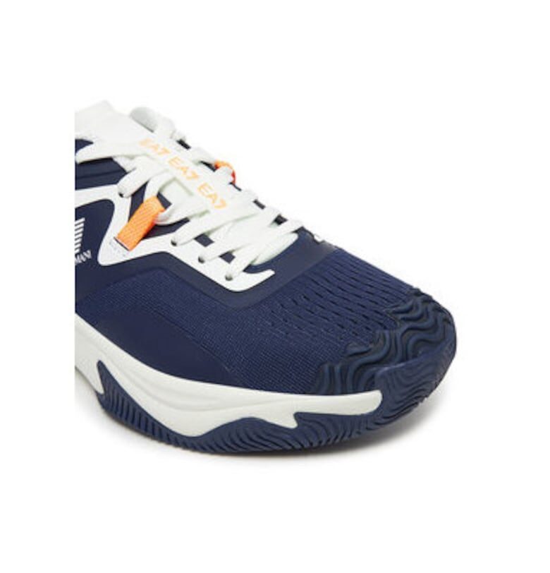 Мъжки спортни обувки - X8X248 XK445 -  Emporio Armani - Текстил - Тъмносин EA7