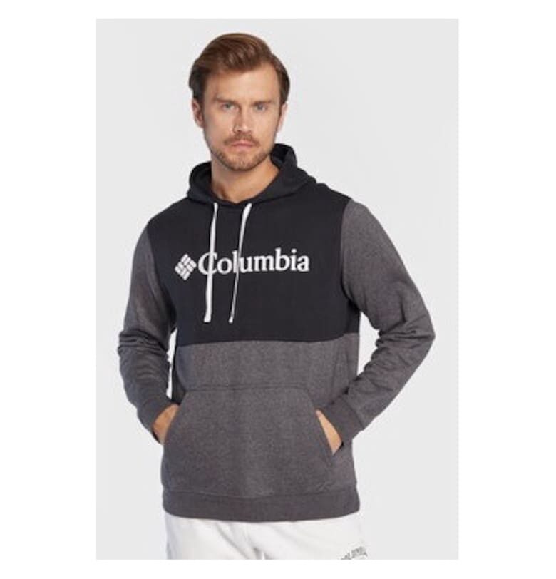 Мъжки суитшърт -  300326398 - Памук/Полиестер - Черен - Черен Columbia