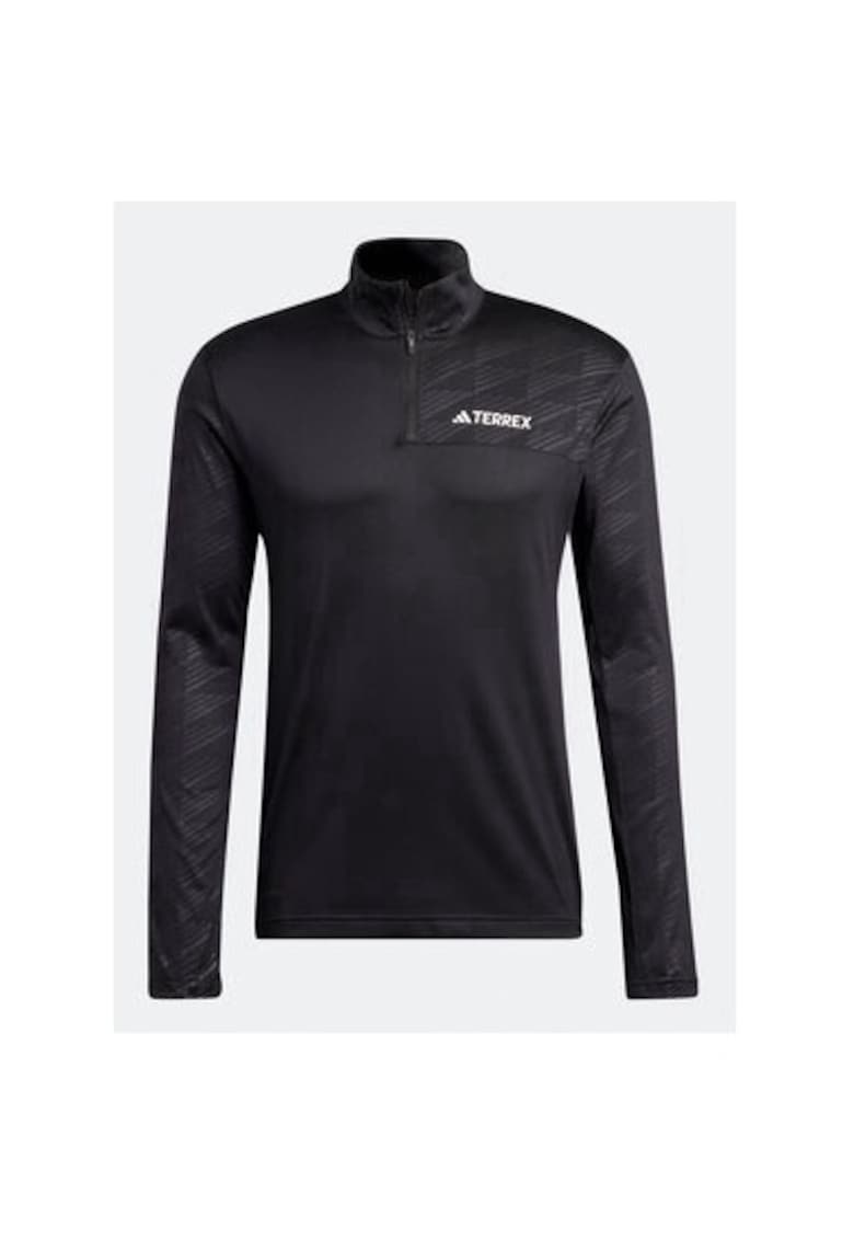 Мъжки суитшърт - 301697541 - Рециклиран полиестер - Черен - Черен adidas