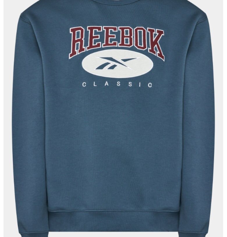 Мъжки суитшърт -  302537228 - Памук - Син Reebok