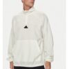 Мъжки суитшърт - 303550790 - Рециклиран полиестер - Бял - Бял adidas
