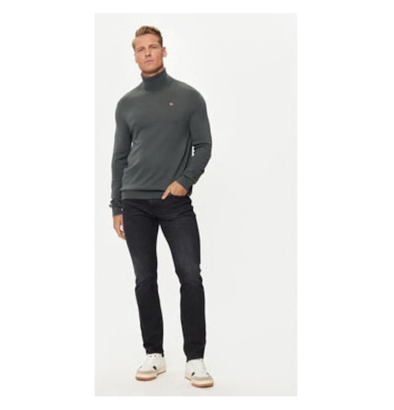 Мъжки суитшърт -  304196355 - Вълнен - Зелен - Зелен Napapijri