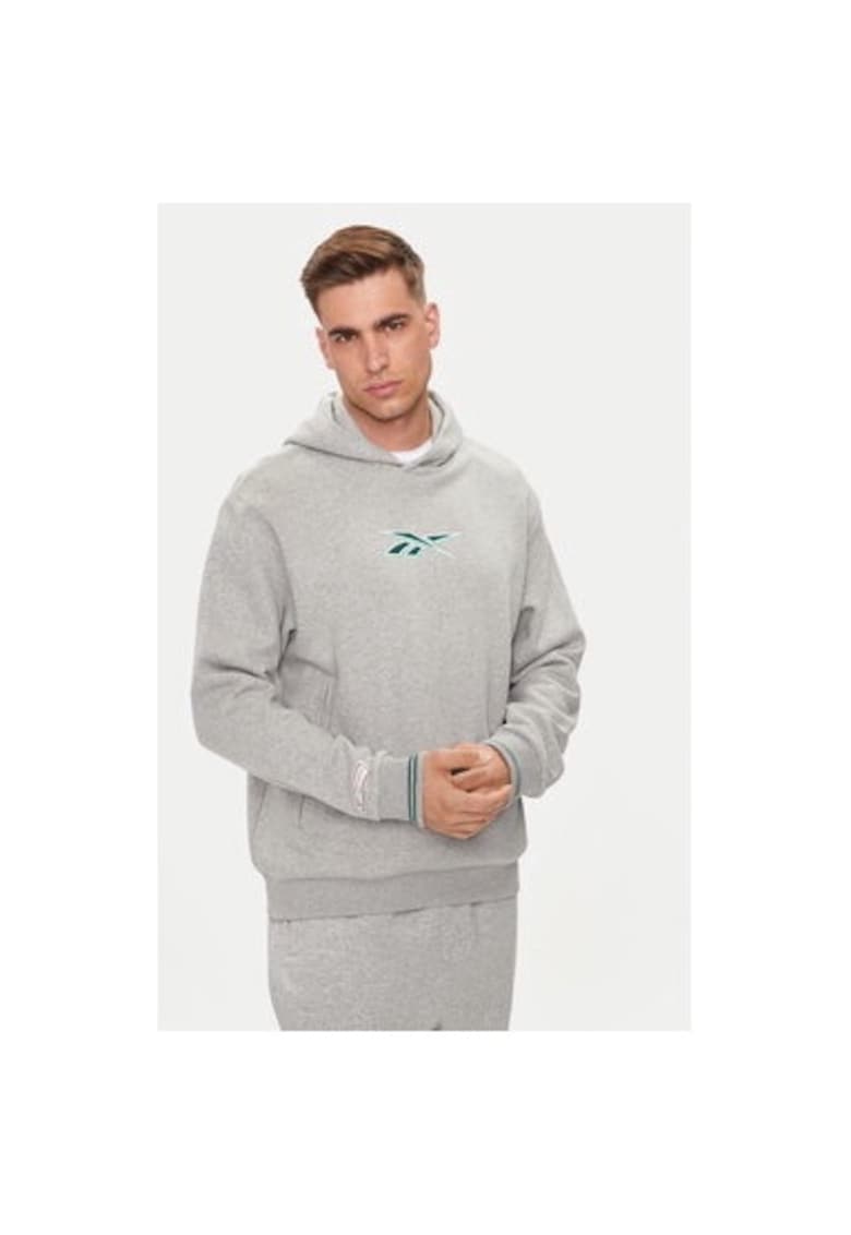 Мъжки суитшърт - 304552335 - Сив - Сив Reebok