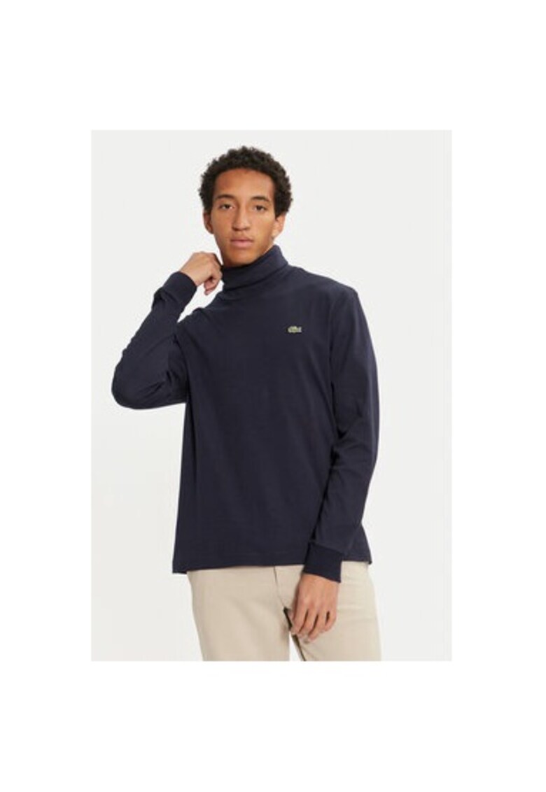 Мъжки суитшърт - 304586323 - Памук - Син - Син Lacoste