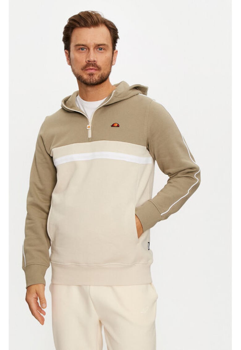 Мъжки суитшърт - 304636400 - Памук/Полиестер - Зелен - Зелен ELLESSE