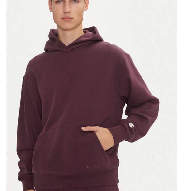 Мъжки суитшърт -  304700026 - Памук/Полиестер - Лилав - Виолетов Champion