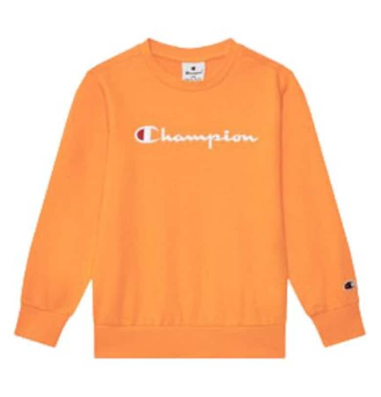 Мъжки суитшърт  307030 OS059 PPO - оранжев - 73% памук Champion