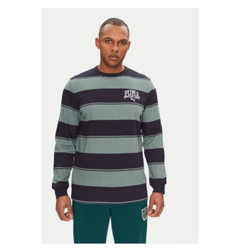 Мъжки суитшърт  684647 - Памук/Рециклиран полиестер/Органичен памук - Зелен - Зелен Puma