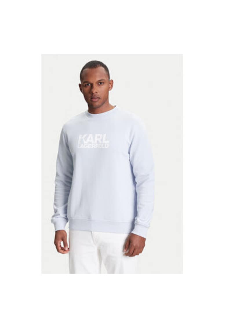 Мъжки суитшърт 705091 553917 - памук - светлосин Karl Lagerfeld
