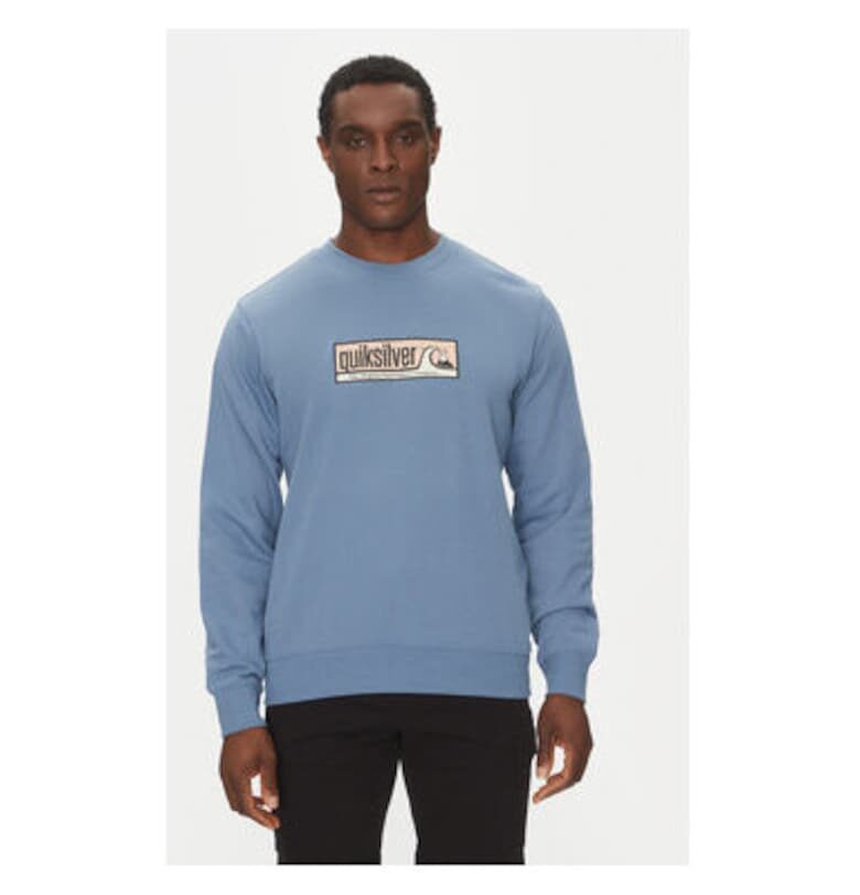 Мъжки суитшърт  EQYFT05055-BLQ0 - Памук/Полиестер - Син - Син QUIKSILVER