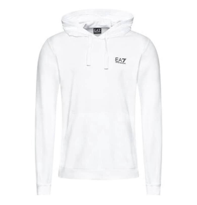 Мъжки суитшърт - Emporio Armani  208014267 - Памук - Бял EA7