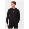 Мъжки суитшърт - Emporio Armani  304212796 - Памук - Черен - Черен EA7