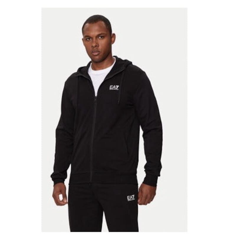 Мъжки суитшърт - Emporio Armani  304212864 - Памук - Черен - Черен EA7